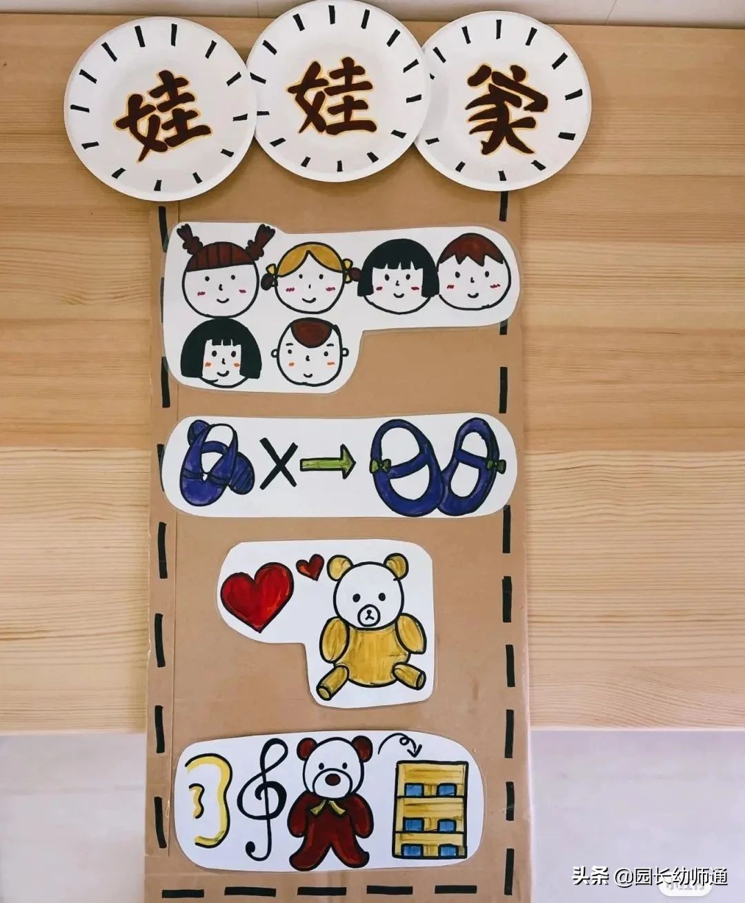 幼师主题墙环创图片,幼师绘画主题环创作品图片