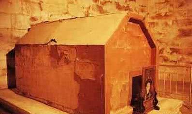 慈禧棺椁老照片,慈禧墓里陪葬品的图