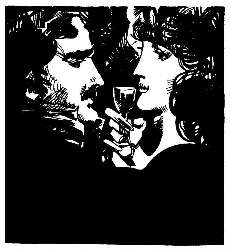 中国短篇连环画百部选欣赏(64)《一场赌博》高燕绘画