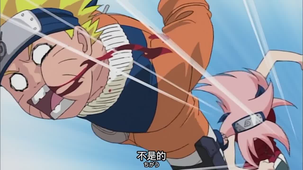 火影忍者春野樱百豪死亡教学,火影春野樱被打