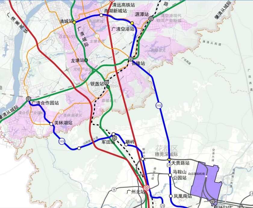 广清长隆旅游度假区轻轨站,广清城轨去长隆怎么转