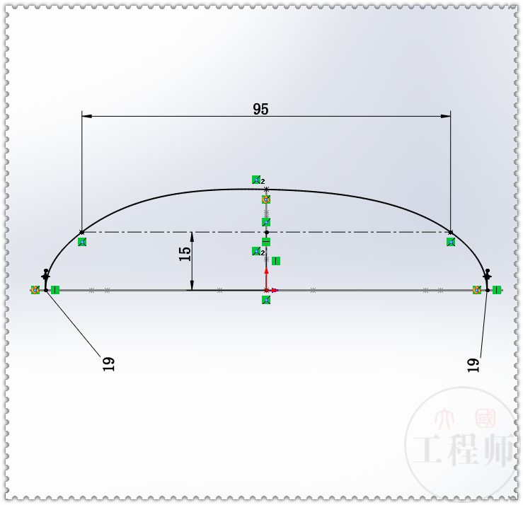曲面建模五角星,曲面建模二维图标注
