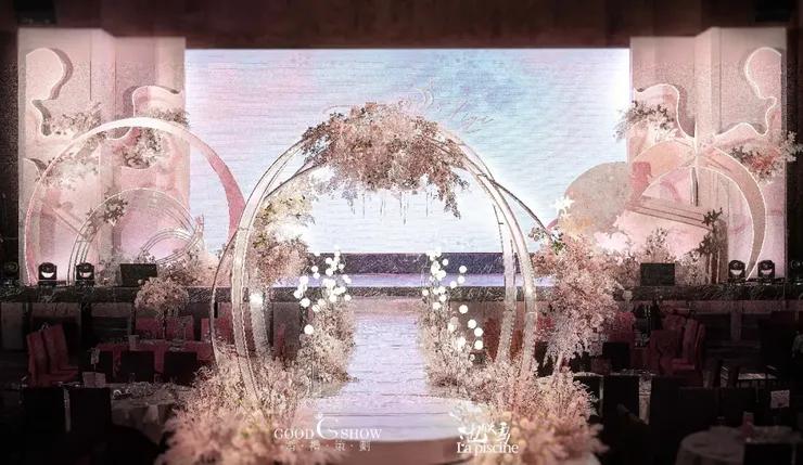 梦幻婚礼蓝色星辰大海主题风格,蓝色婚礼主题风格梦幻