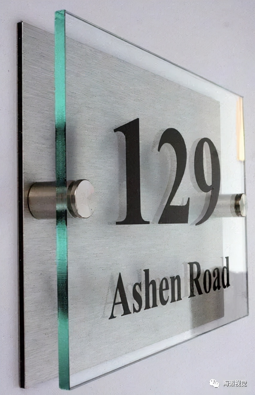 标识牌美观和实用,标识牌实景效果