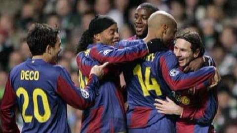 08到09赛季巴塞罗那队阵容,巴塞罗那前场