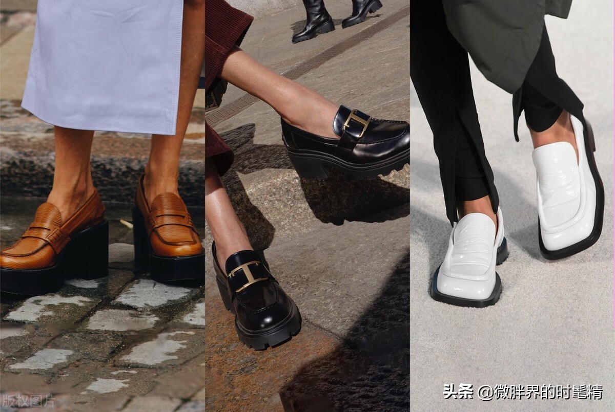 以前看不上的鞋,今年流行什么样的方跟鞋