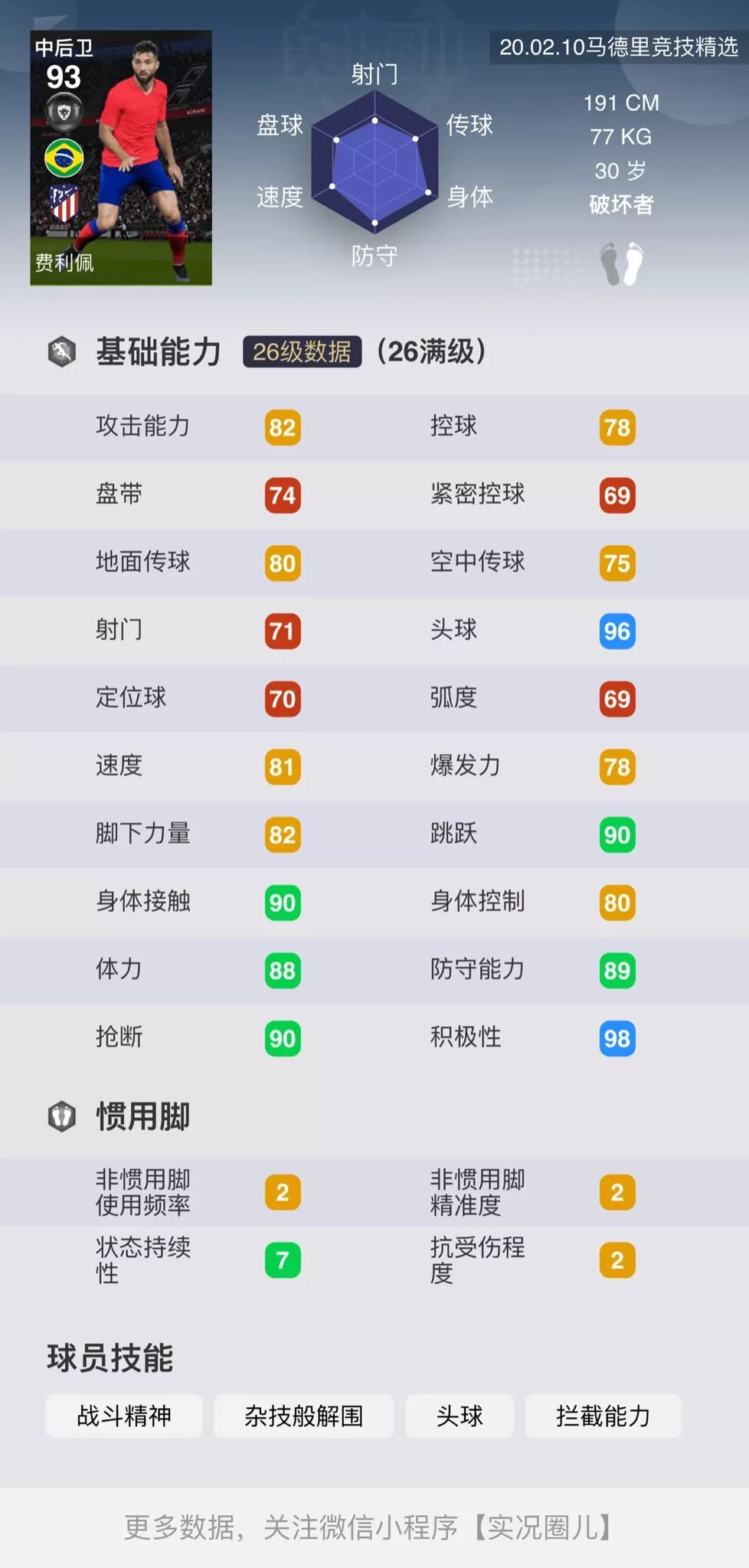 实况足球瓦伦西亚马德里竞技,实况足球瓦伦西亚阵容