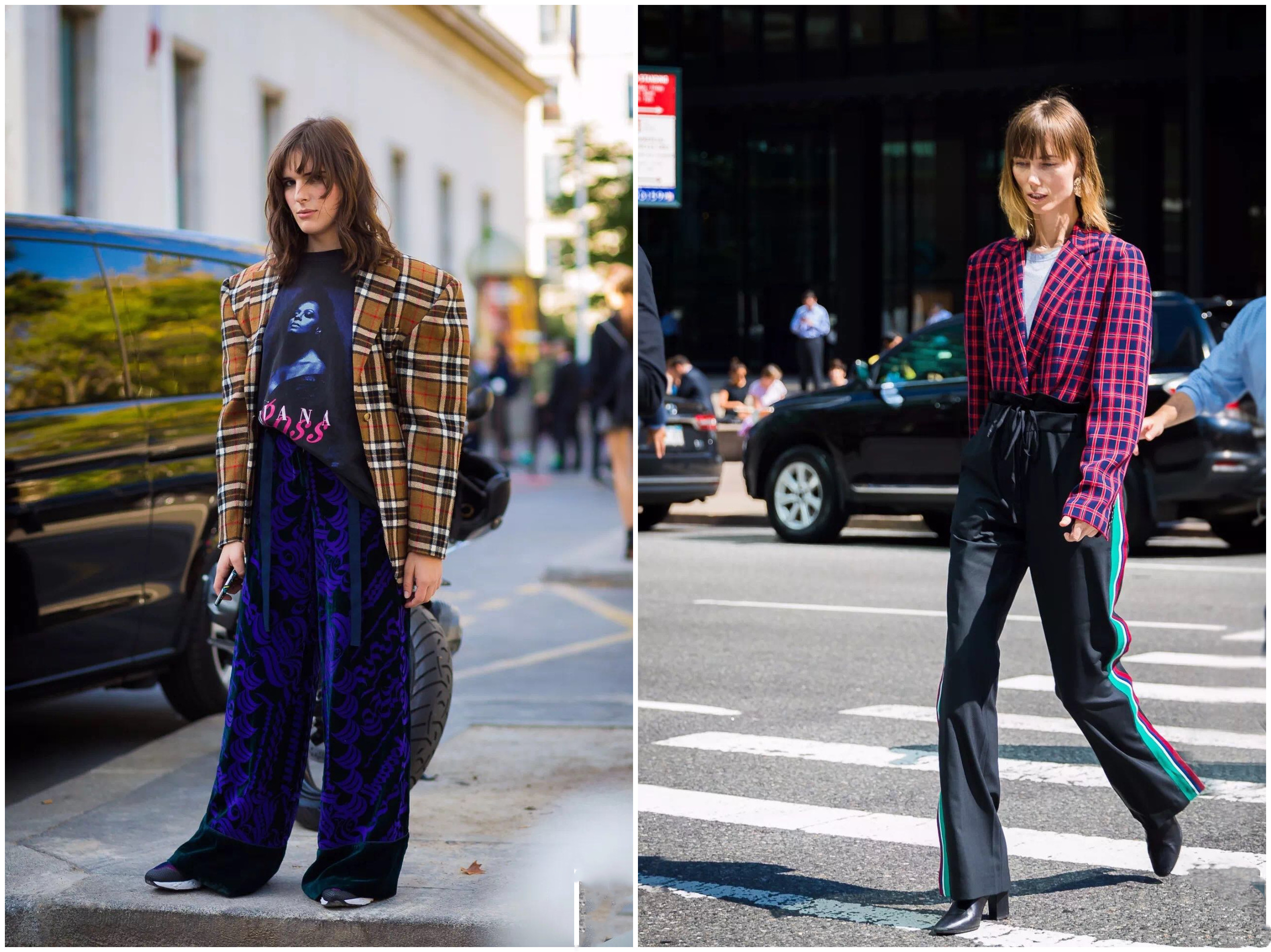 高级感小众洋气时髦复古西装,2019秋冬季快时尚西装流行穿搭