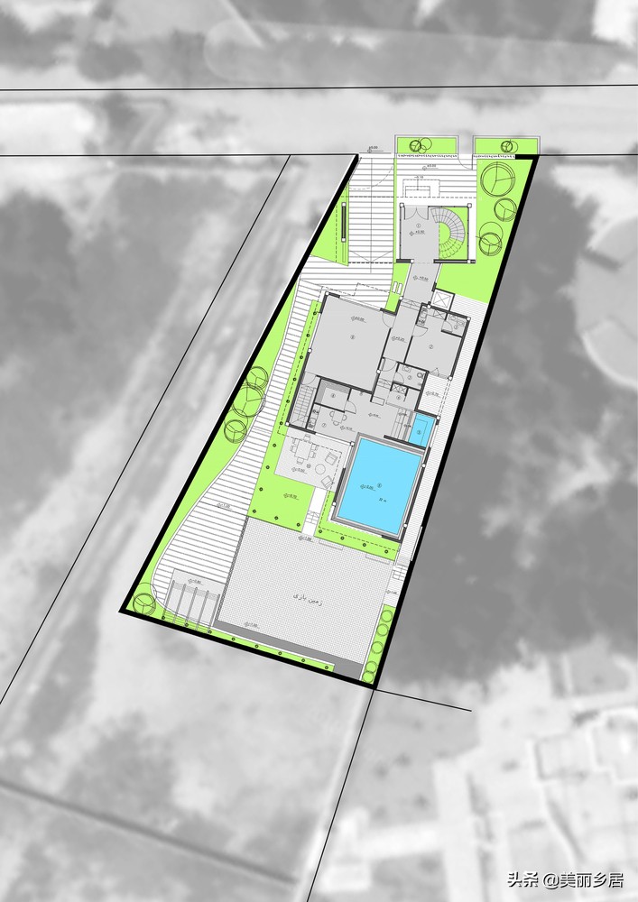 宅基地有一边有斜角怎么建房,宅基地是大坑如何建房