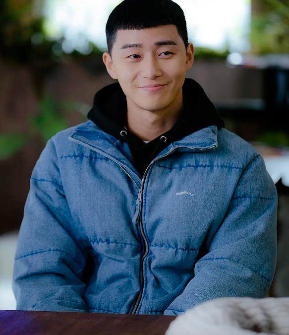 梨泰院class朴叙俊的穿搭,梨泰院class朴叙俊同款栗子头