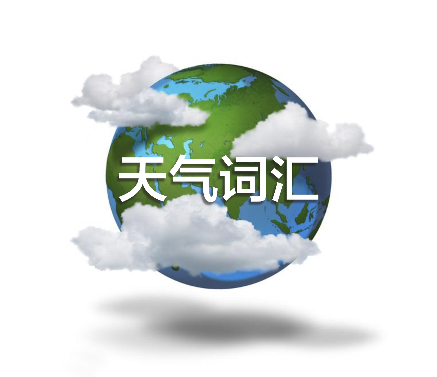 天气英语词汇大全 (各类天气英语词汇大全)