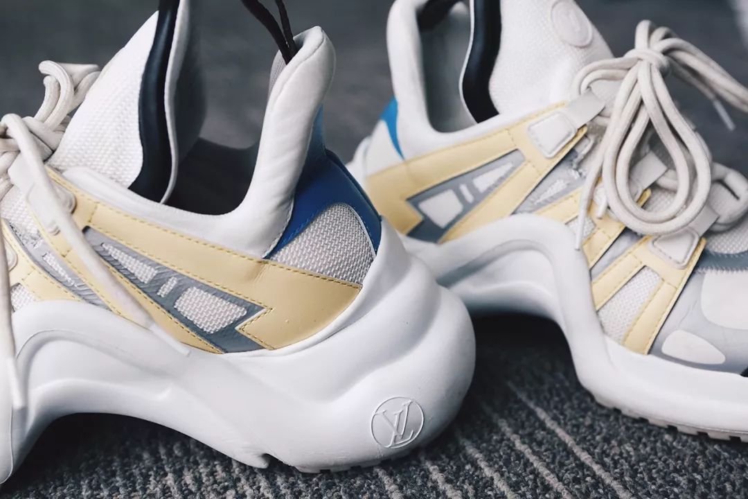 lv老爹鞋上脚效果,lv老爹鞋女款archlight