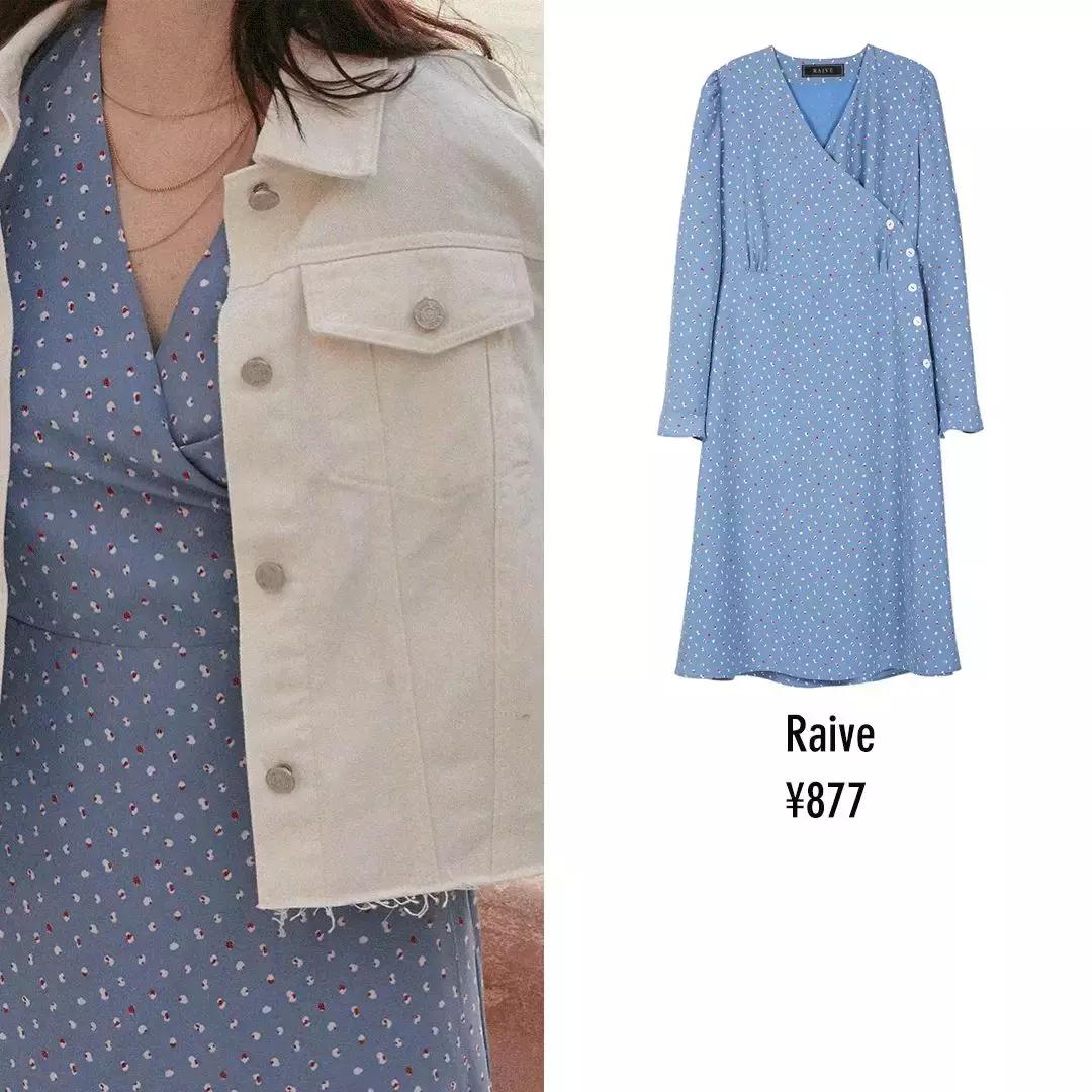 春季碎花裙推荐,玖姿春季碎花裙