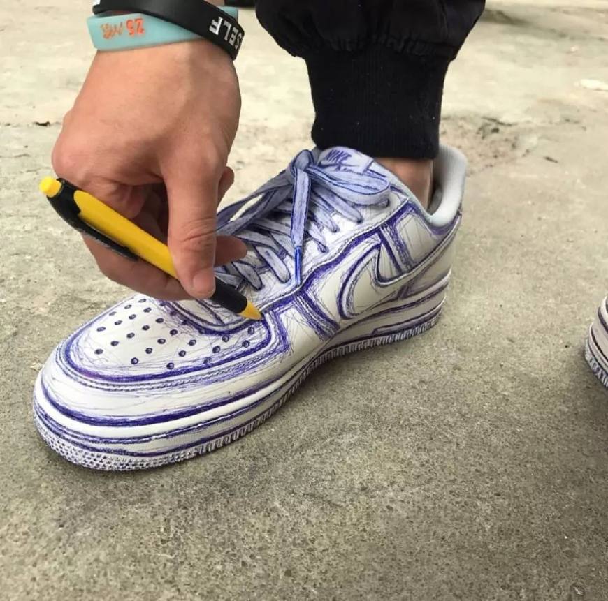 diy鞋子画教程黑白,diy手绘鞋动漫图案大全