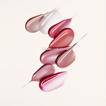 cpb奢华艳光唇釉试色,cpb艳光104口红试色