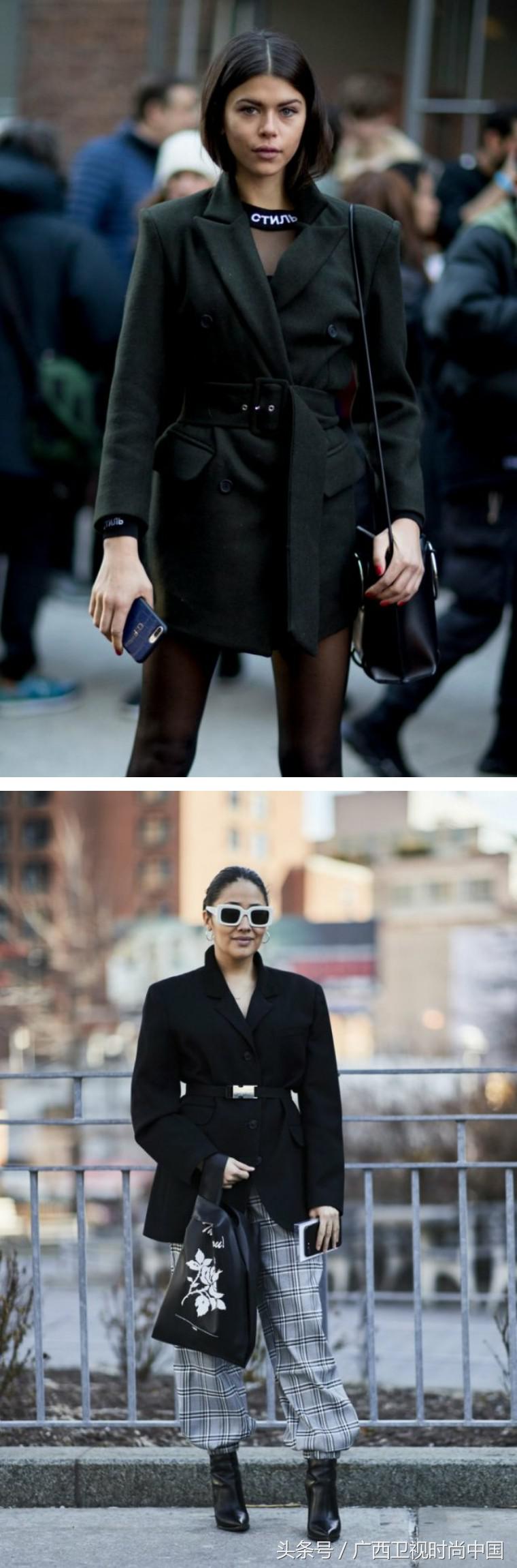 宽布腰带怎么系慵懒风,春秋季裤子慵懒风腰带怎么系