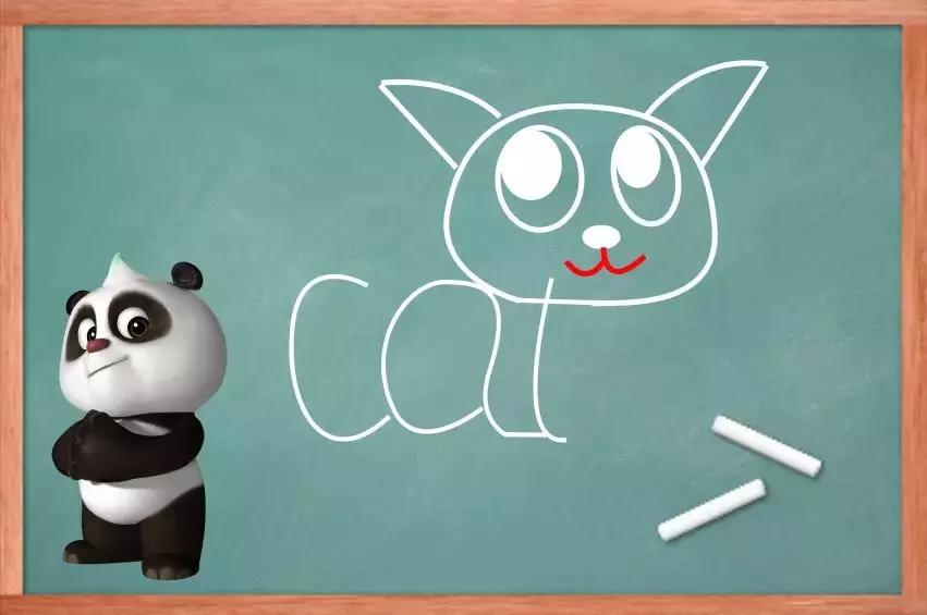 香蕉英语单词简笔画,食物的英语单词和简笔画