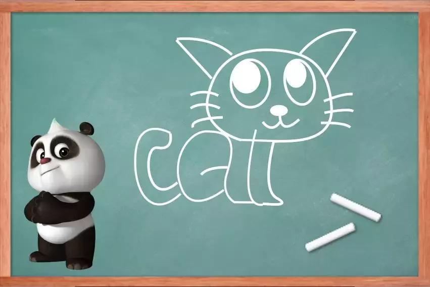 把英语单词画成一幅画,英文单词画简笔画