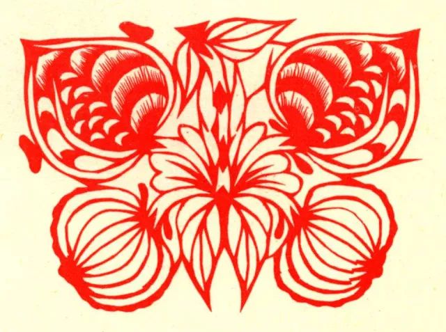 剪纸民间手艺,24幅民间吉祥剪纸图