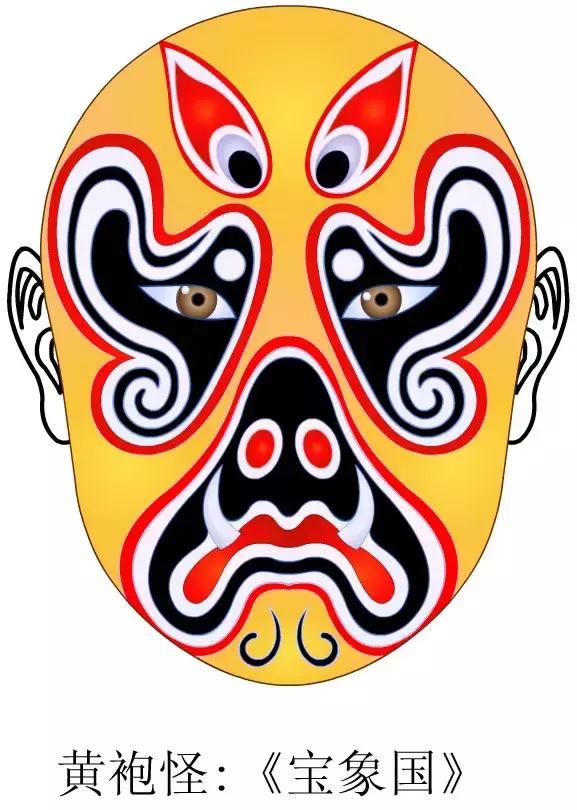 中国京剧脸谱高清典藏,京剧白色脸谱代表人物
