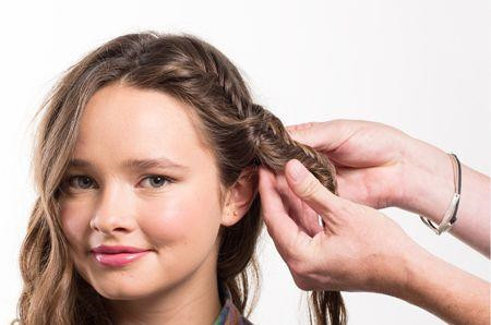 适合小孩的编发教程,编发教程简单短发辣妈圆脸