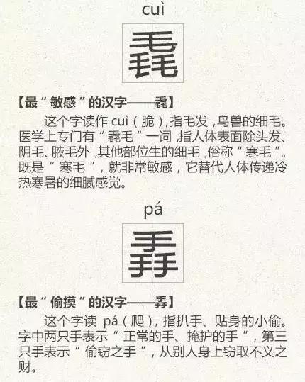 这些汉字倒过来你还认识吗,这些汉字单独拿出来你还认识吗