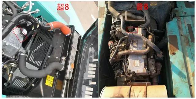 神钢挖掘机超8普8区别,神钢超八二手挖机行情