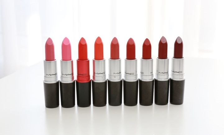 一大堆口红试色,美到窒息的唇膏试色