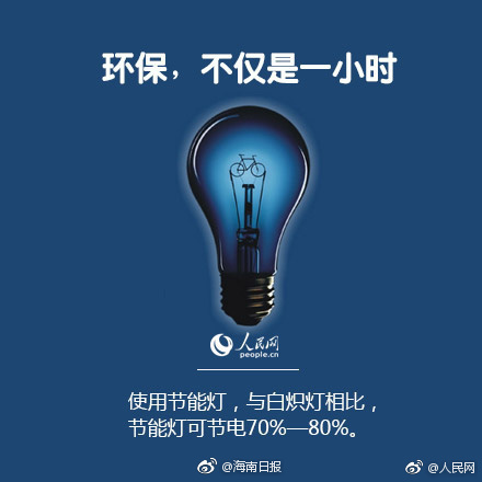 地球1小时熄灯短视频,地球熄灯一小时宣传语