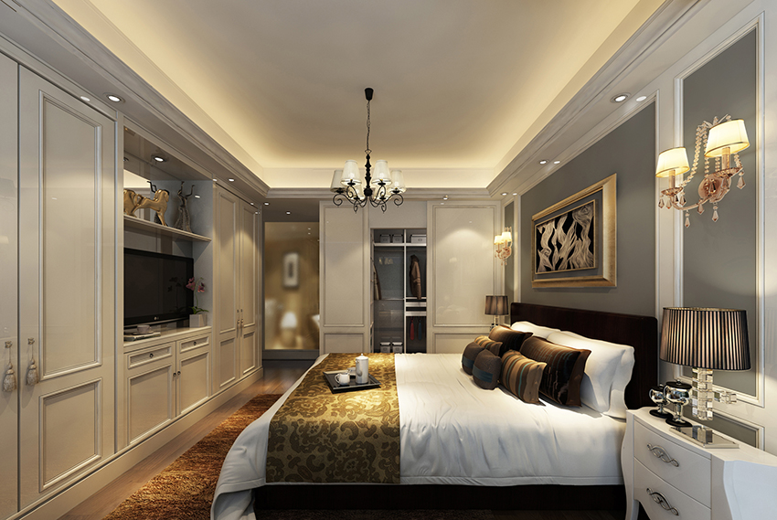 主卧卫生间门对着床头怎样设计,装修主卧卫生间对着床如何解决