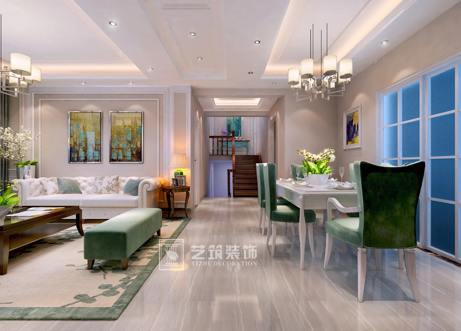 南宁10万90平小户型奶油风装修,40w小户型装修南宁