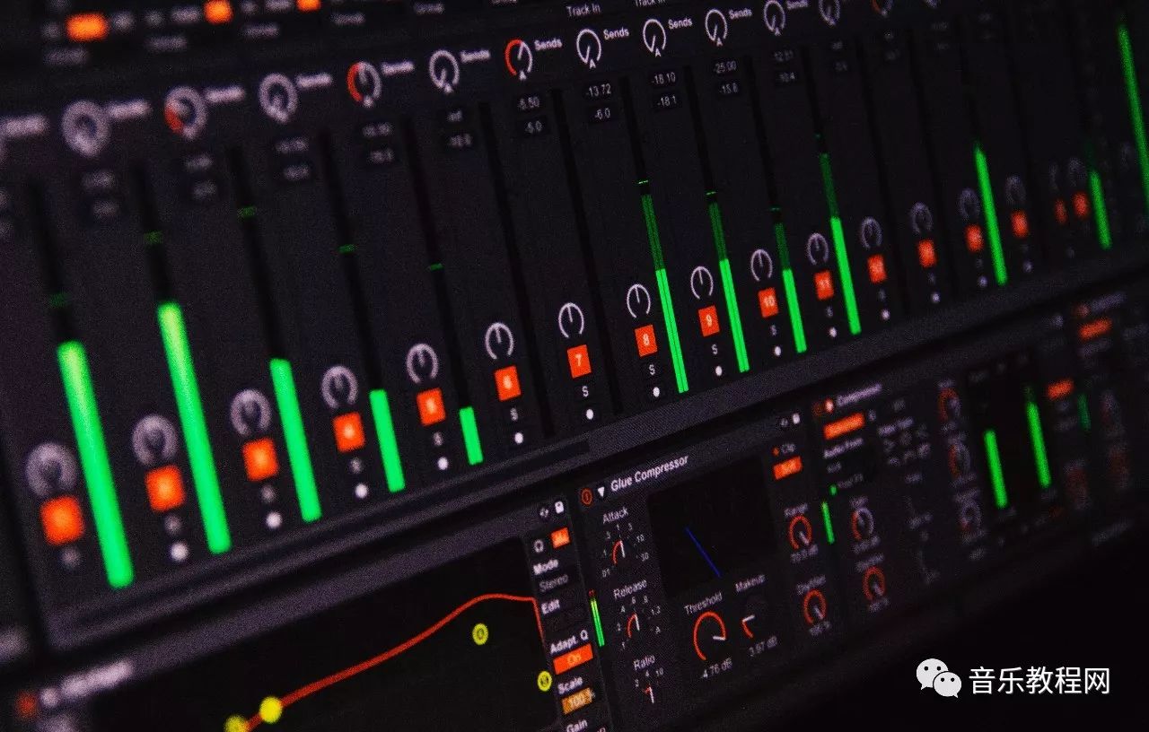 录音大师调音台效果教程,怎么学录音混音