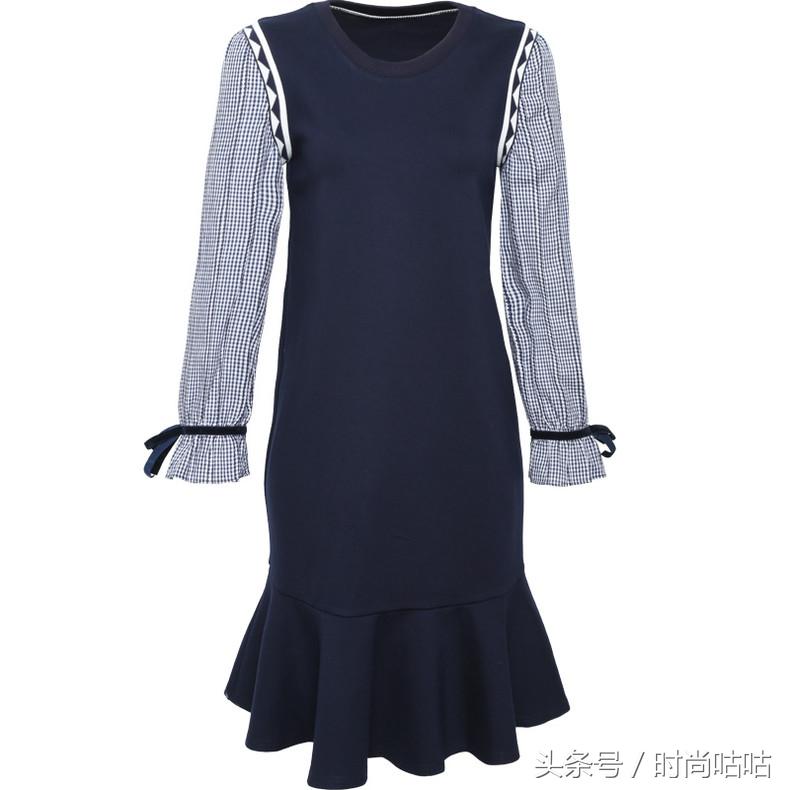 胖mm时尚荷叶边连衣裙,cos荷叶边连衣裙穿搭