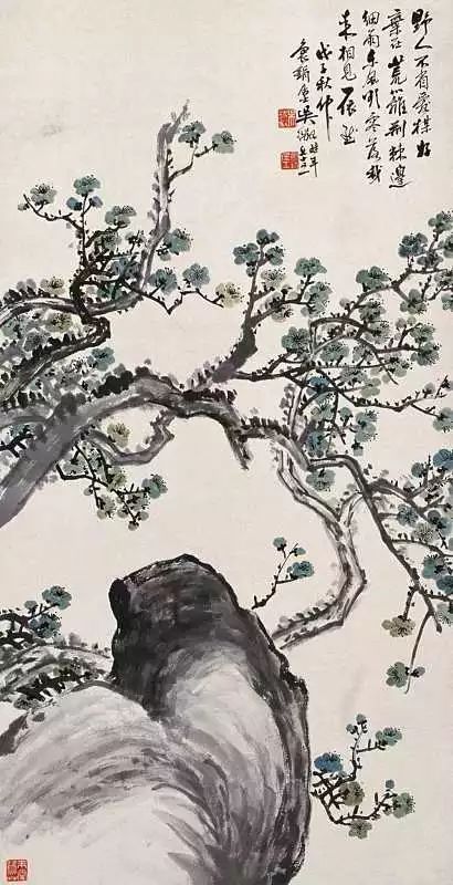 写意山水花鸟画精品欣赏,吴待秋山水画精品欣赏图文