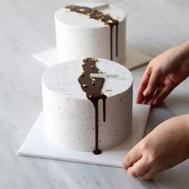 八齿裱花嘴奶油蛋糕简单造型,小孩子奶油蛋糕造型简单