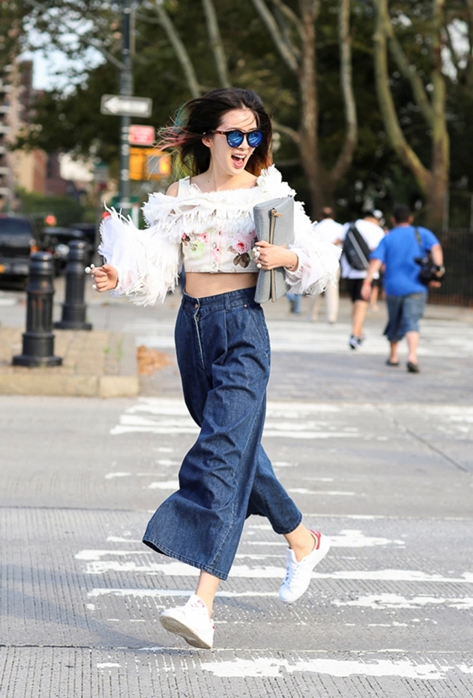 露脚踝的裤子搭配,露脚踝的季节到了