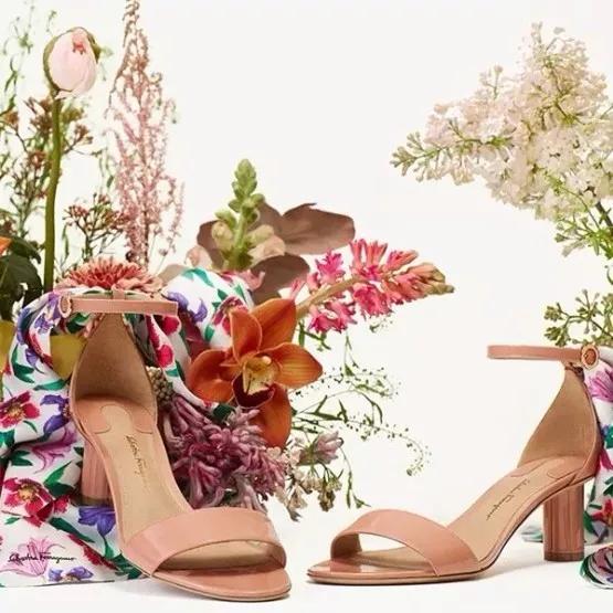 繁花似锦夏威夷风,菲拉格慕2018新款