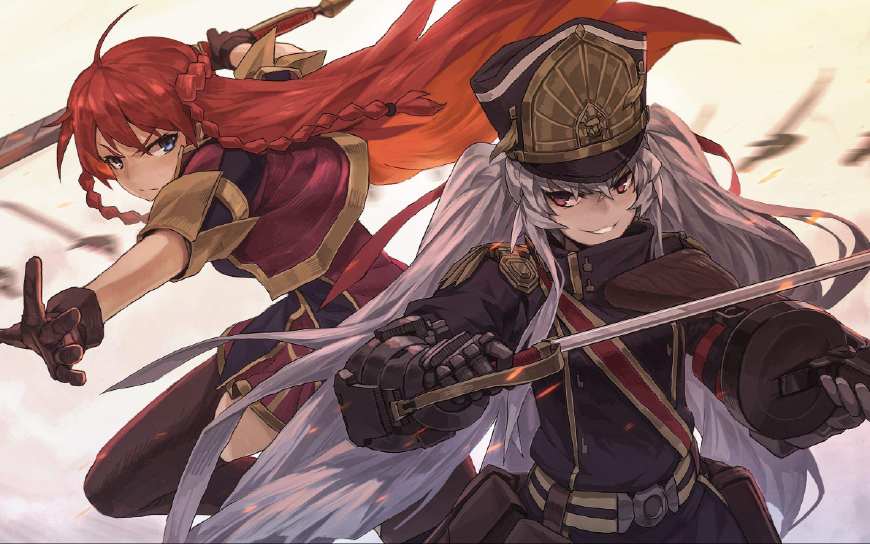 动漫刀剑神域桐人诗乃帅气图片,动漫军服少女合集