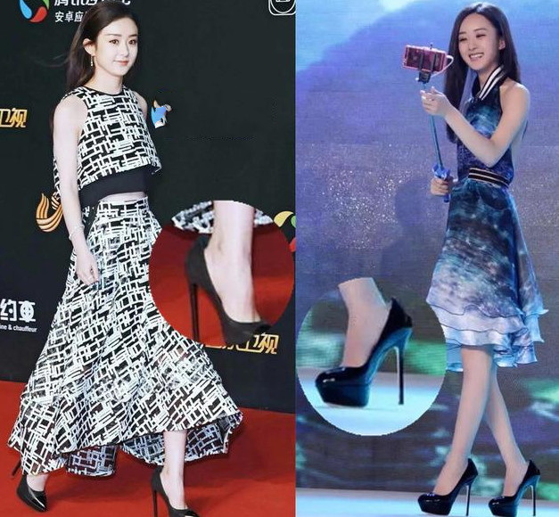 这几位女星的下半身不忍直视，刘亦菲范冰冰上榜，赵丽颖的最尴尬