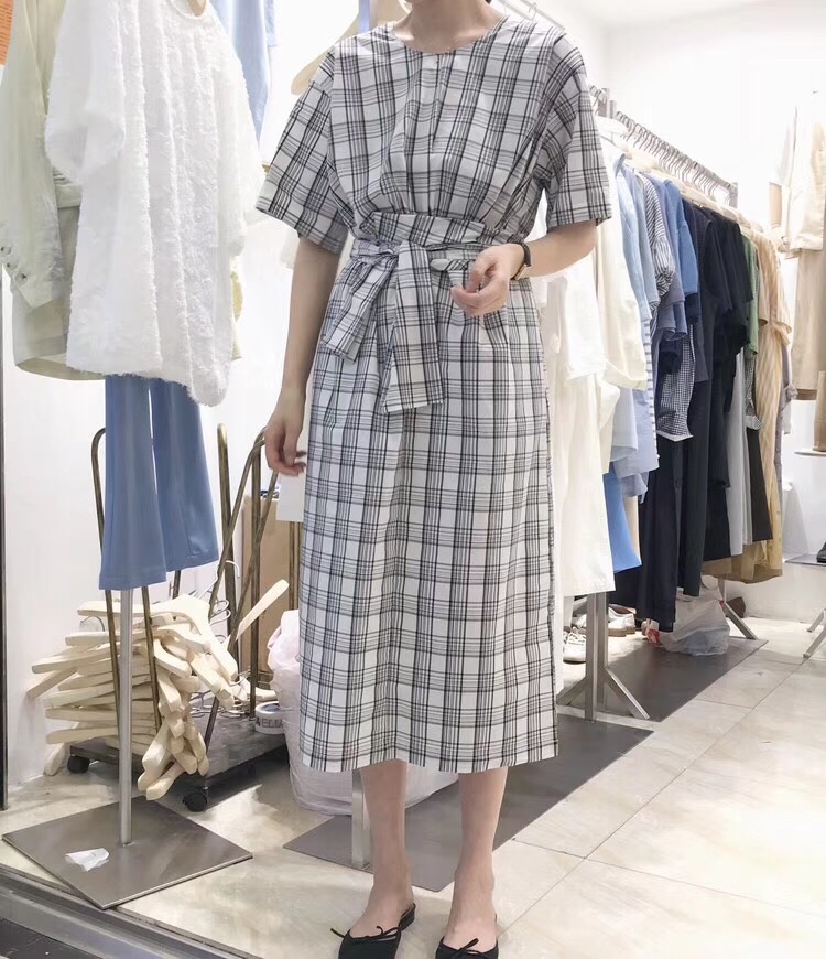 十三行女装档口韩系简约风,十三行知性优雅女装