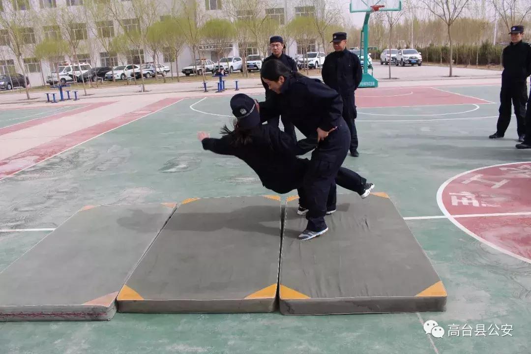 高台县公安局政治轮训,战训结合圆满完成晋级轮训