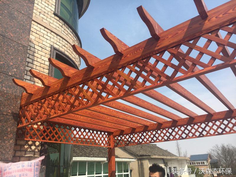 木质花架装修效果,室内花架的款式大全北欧风