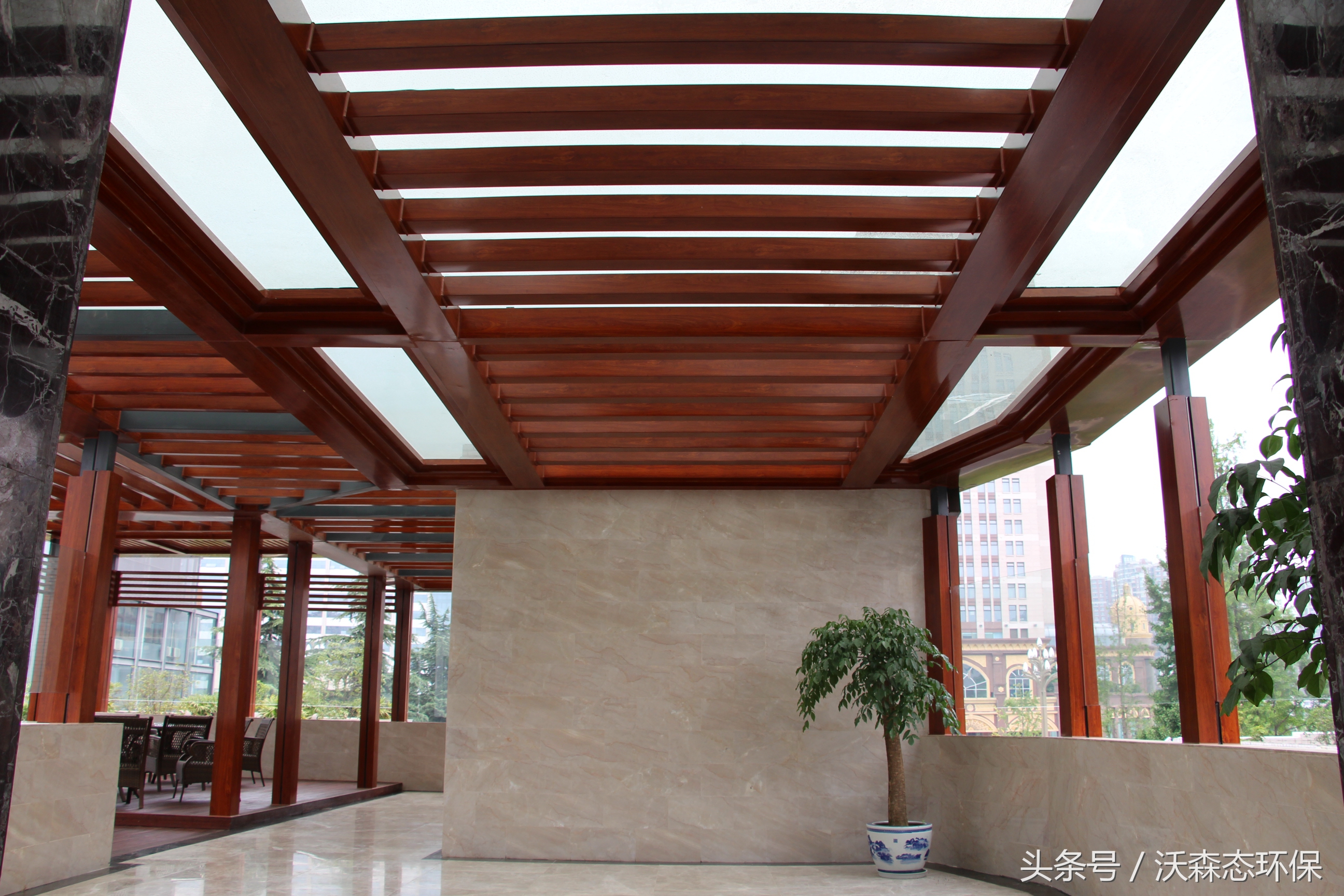 木质花架装修效果,室内花架的款式大全北欧风