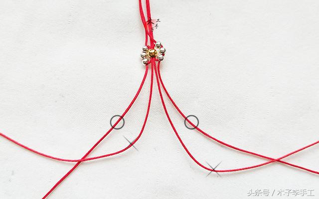 用细的红绳怎么做戒指,最近很火的手工蝴蝶结戒指