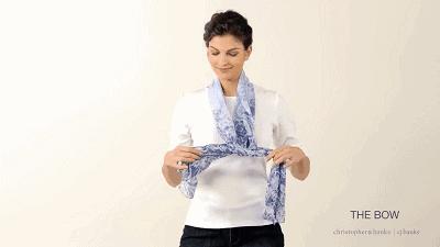 丝巾怎样系才好看？系法好胜过买几百件配饰