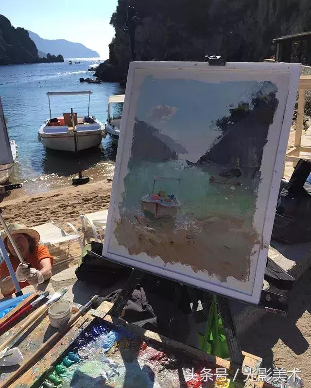 这幅画的美丽之处在于色彩平衡,这幅画的美丽之处在于色彩的平衡