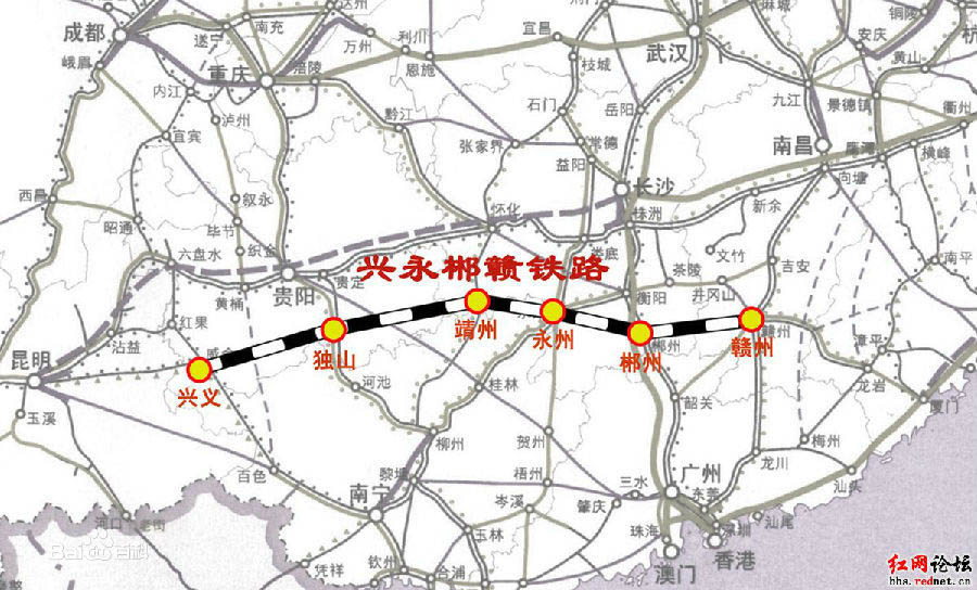 中国首条跨省环线高铁开通城市,今年拟建的18条高铁干线