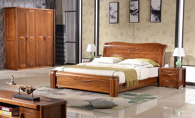 老实木床,30年前实木床