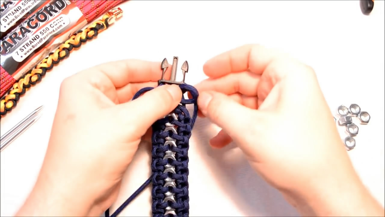 户外求生手链编法,户外手链编织