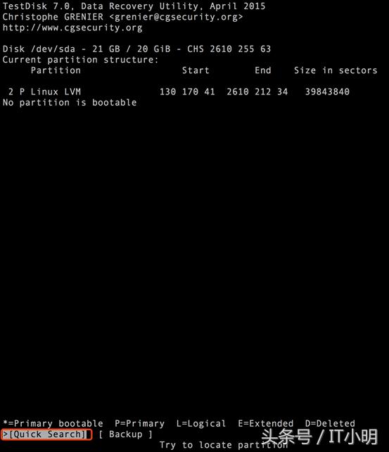 装linux系统时给磁盘分区出现警告,linux磁盘误删数据如何恢复